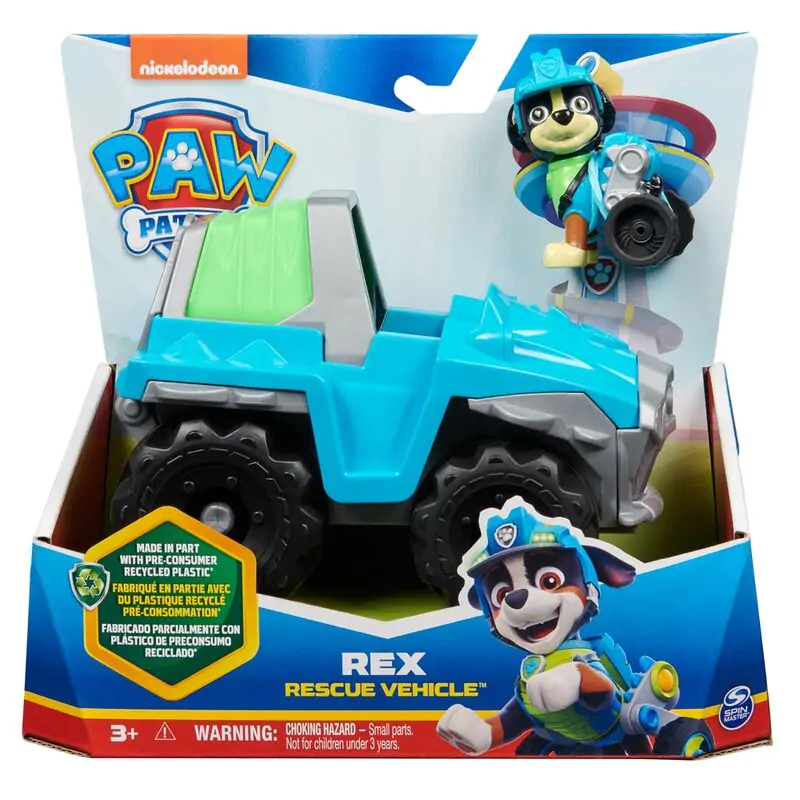 Paw Patrol Rex vozidlo termékfotó