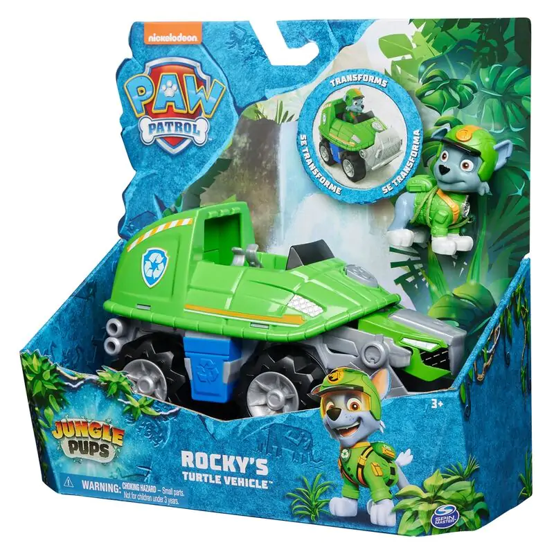 Paw Patrol Rocky Jungle Pups sada figúrok v balení termékfotó