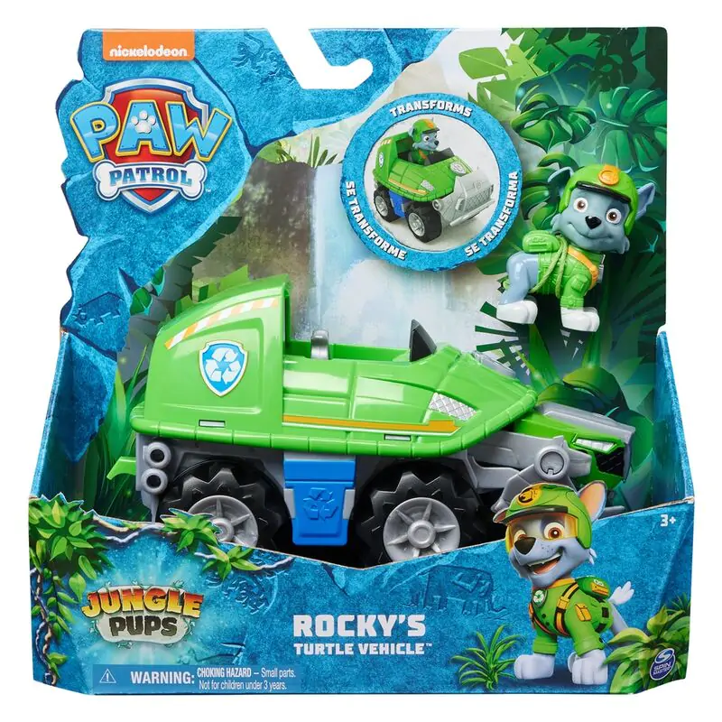 Paw Patrol Rocky Jungle Pups sada figúrok v balení termékfotó