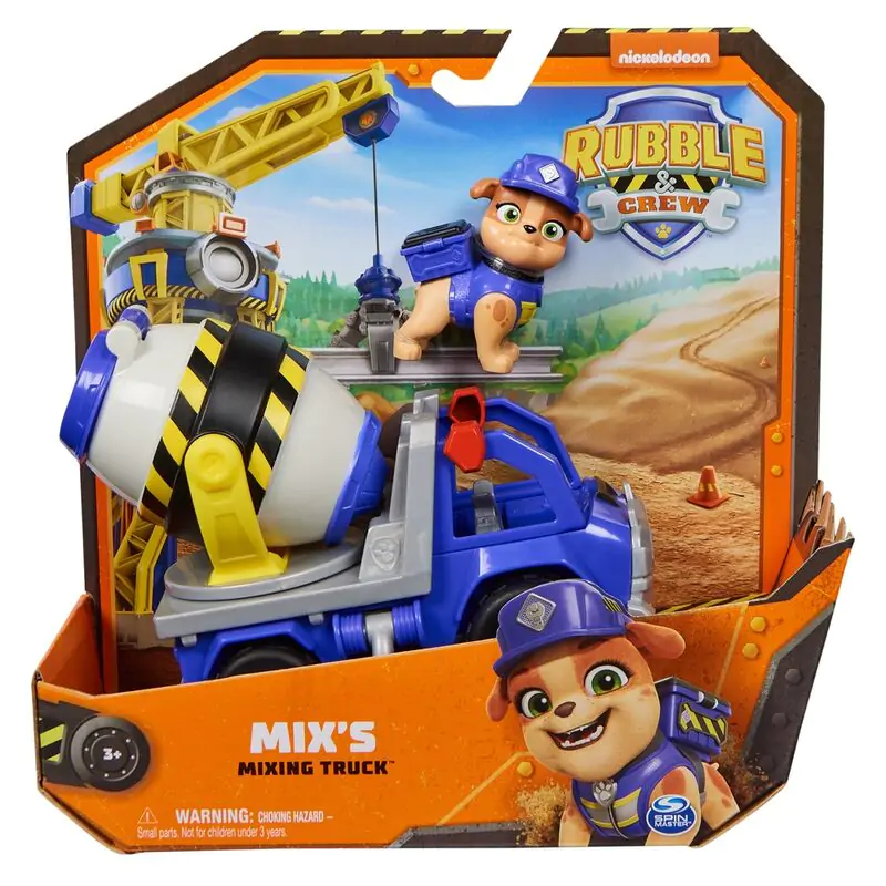 Paw Patrol Rubble & Crew Mix klasické vozidlo produktová fotografia