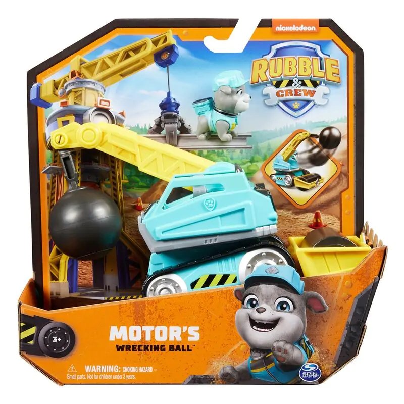 Paw Patrol Rubble & Crew Motor klasické vozidlo produktová fotografia