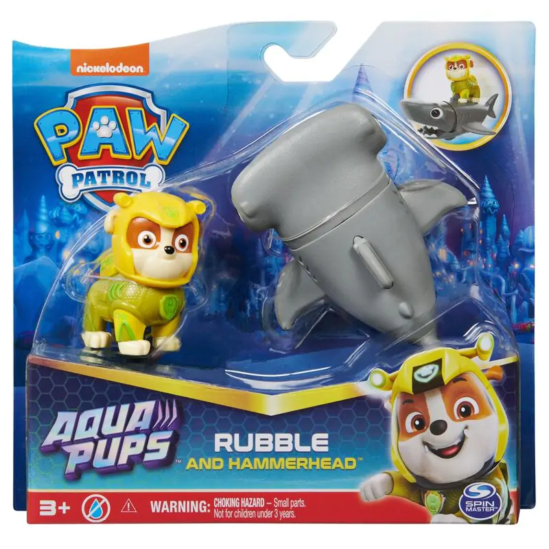 Paw Patrol Rubble Aqua Pups balenie figúrok termékfotó