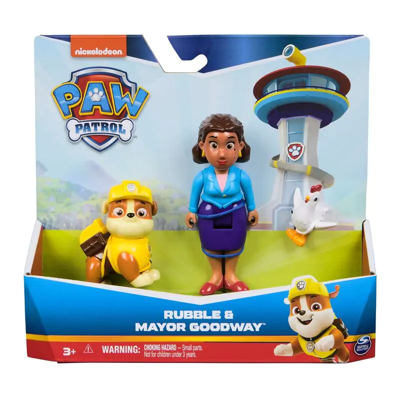 Paw Patrol Rubble Hero Pups pack 2 figúrky termékfotó