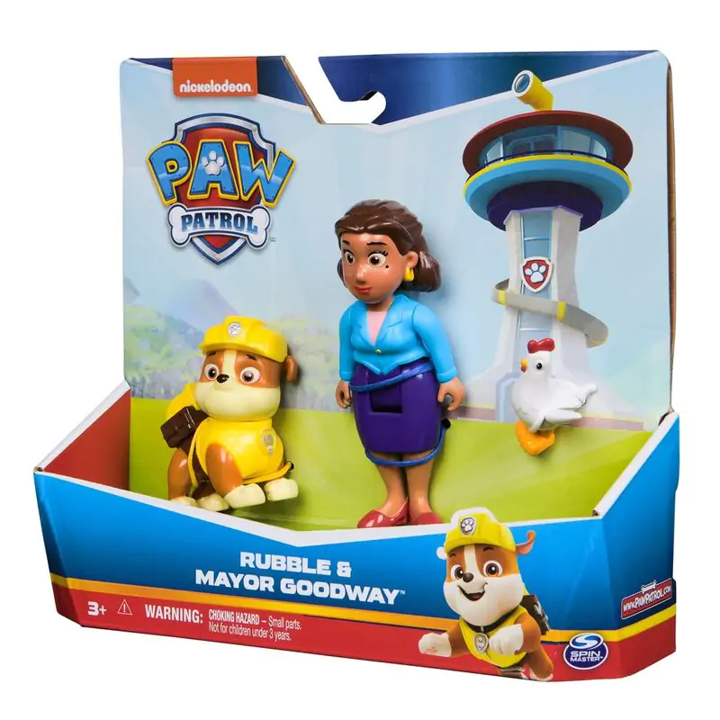 Paw Patrol Rubble Hero Pups pack 2 figúrky termékfotó