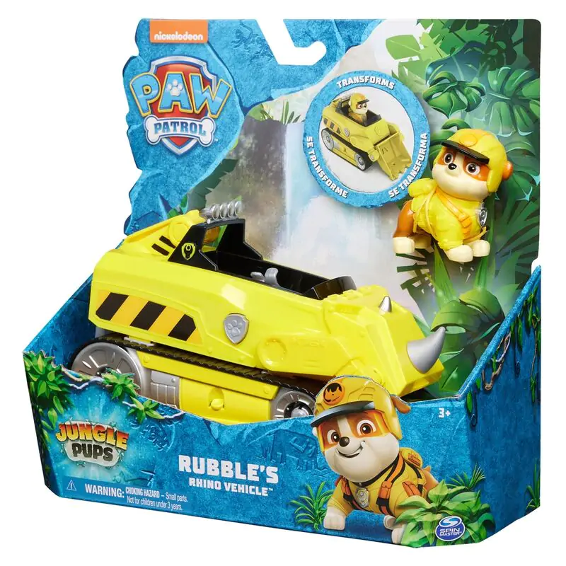 Paw Patrol Rubble Jungle Pups vehicle pack figurky (2,5 cm) termékfotó