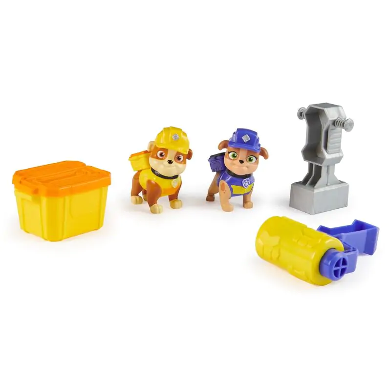 Paw Patrol Rubble y Mix Rubble & Crew pack 2 figúrky termékfotó