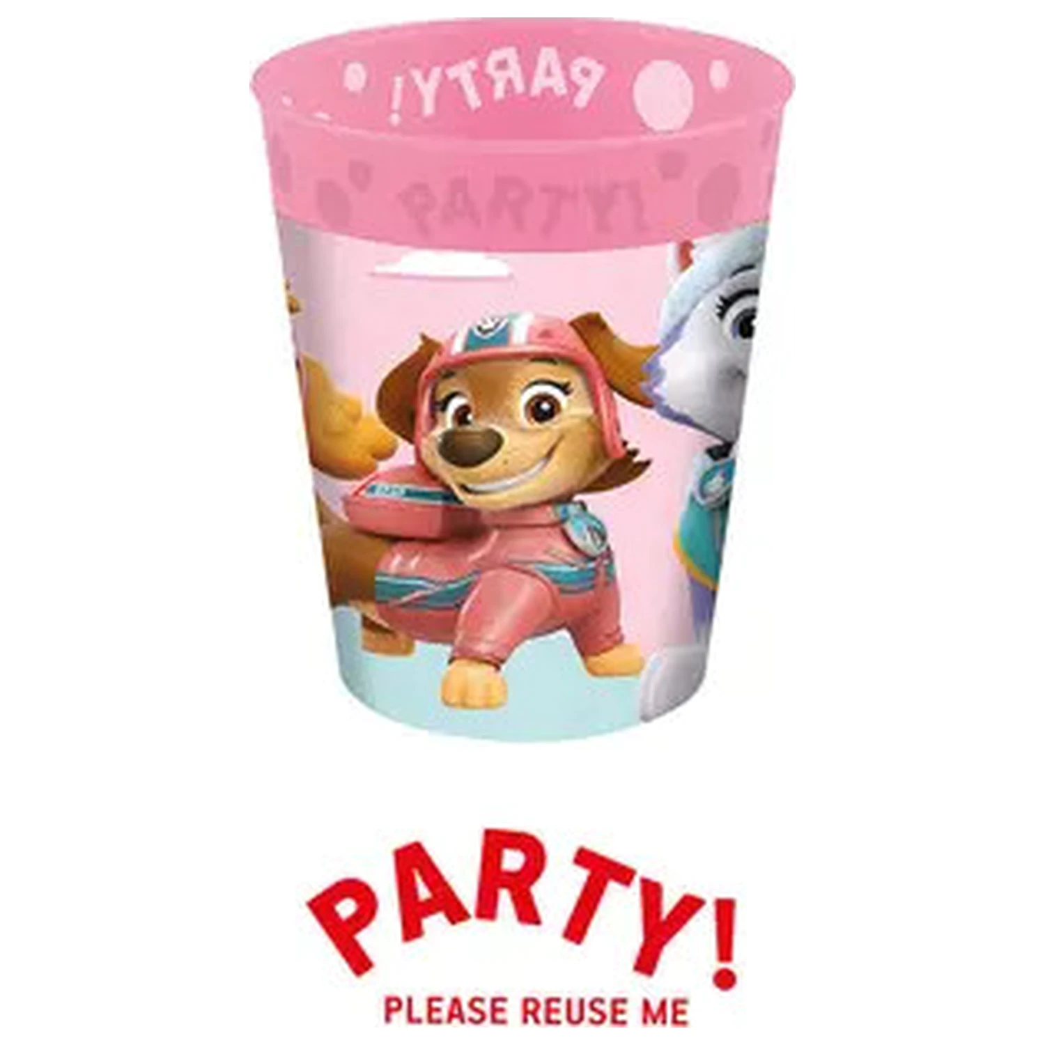 Paw Patrol Skye a Everest micro premium plastový pohár 250 ml produktová fotografia