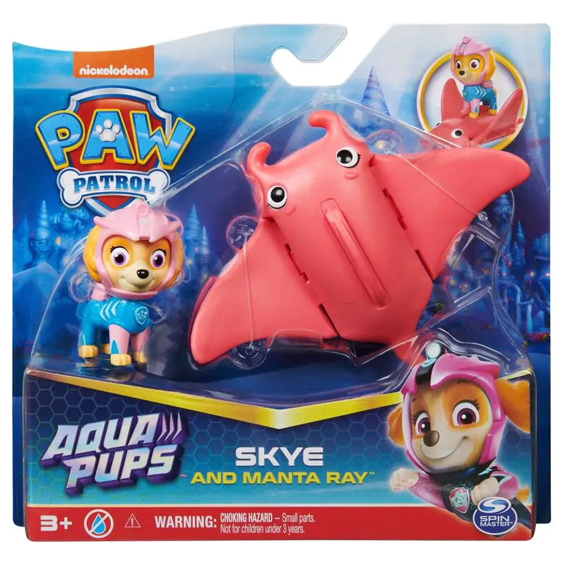 Paw Patrol Skye Aqua Pups balenie figúrok produktová fotografia