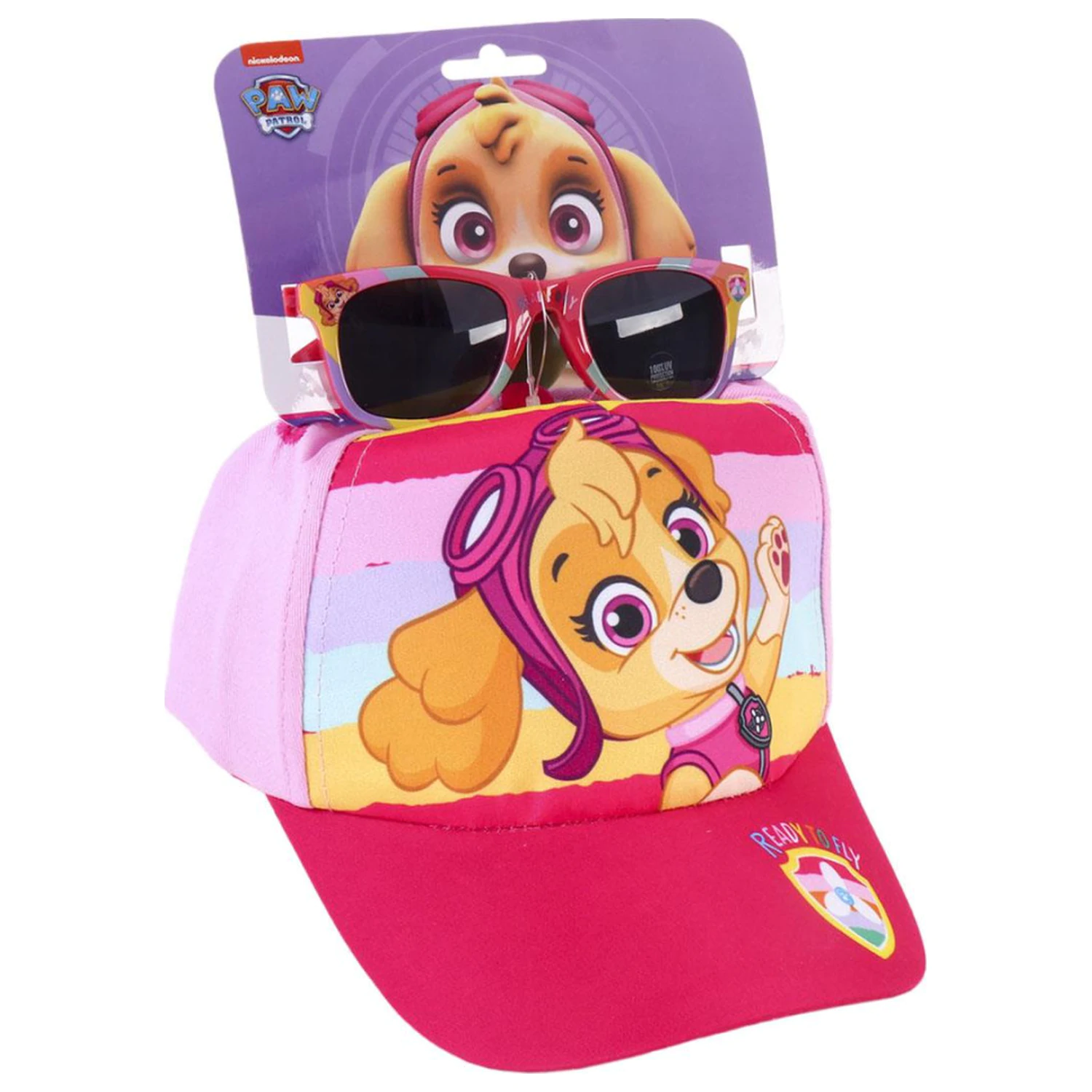Paw Patrol Skye Súprava slnečných okuliarov a bejzbalovej čiapky produktová fotografia