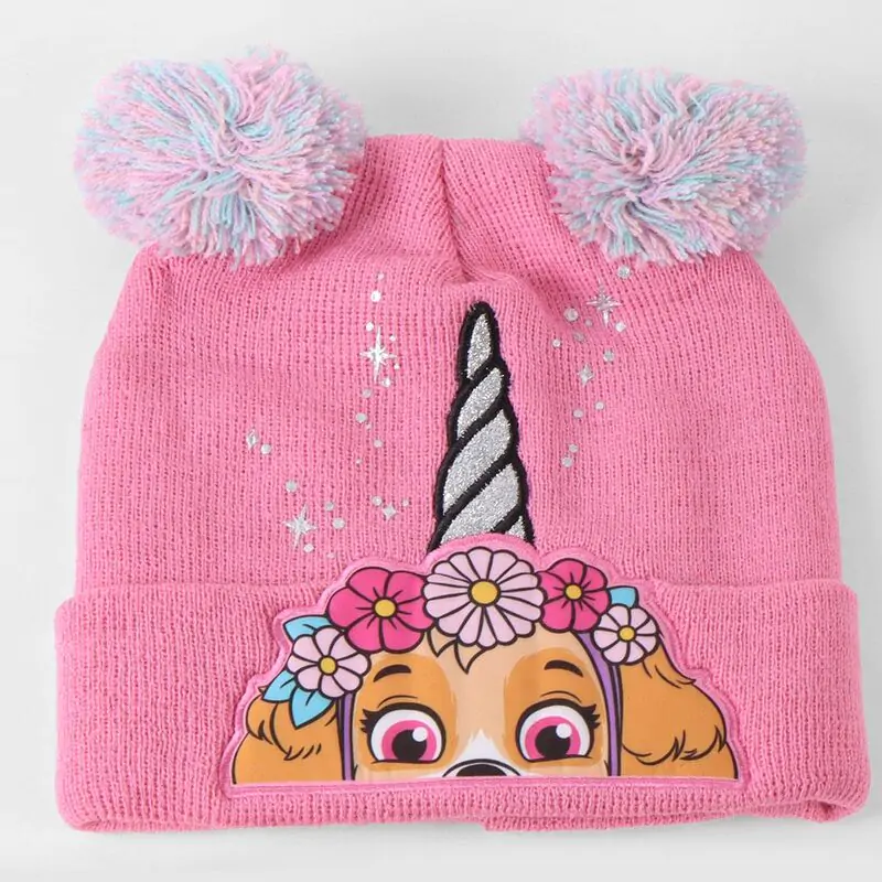Paw Patrol Skye zimný set snood čiapka rukavice produktová fotografia
