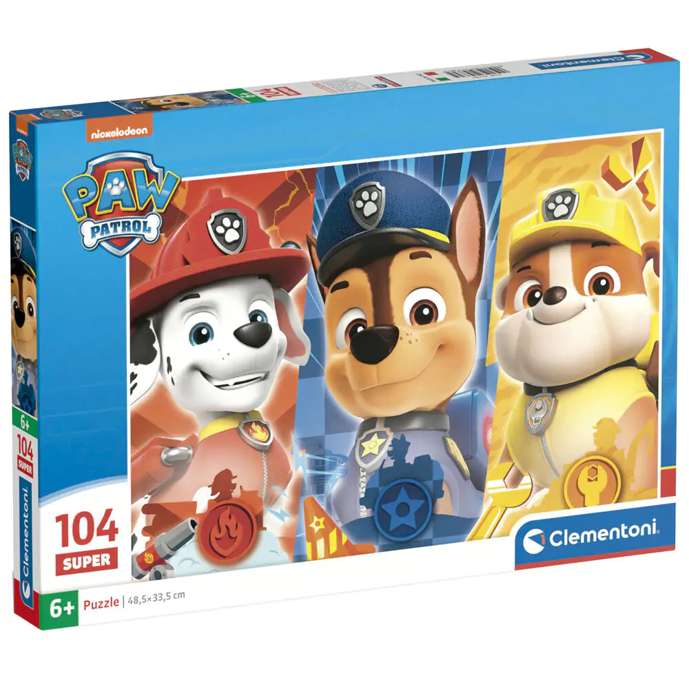 Paw Patrol super puzzle 104 dielikov produktová fotografia