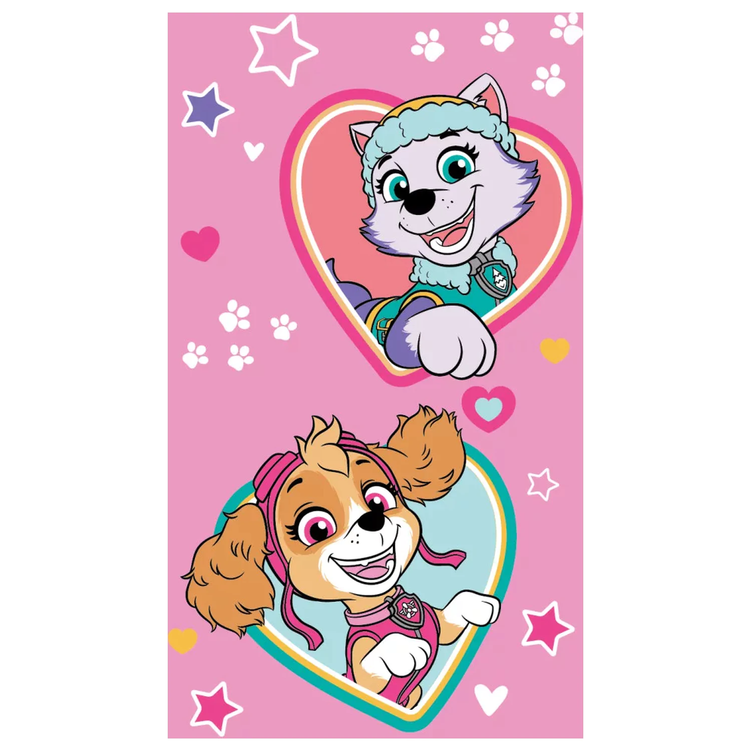 Paw Patrol Sweet Paws uterák na ruky, uterák na tvár, uterák 30x50cm produktová fotografia