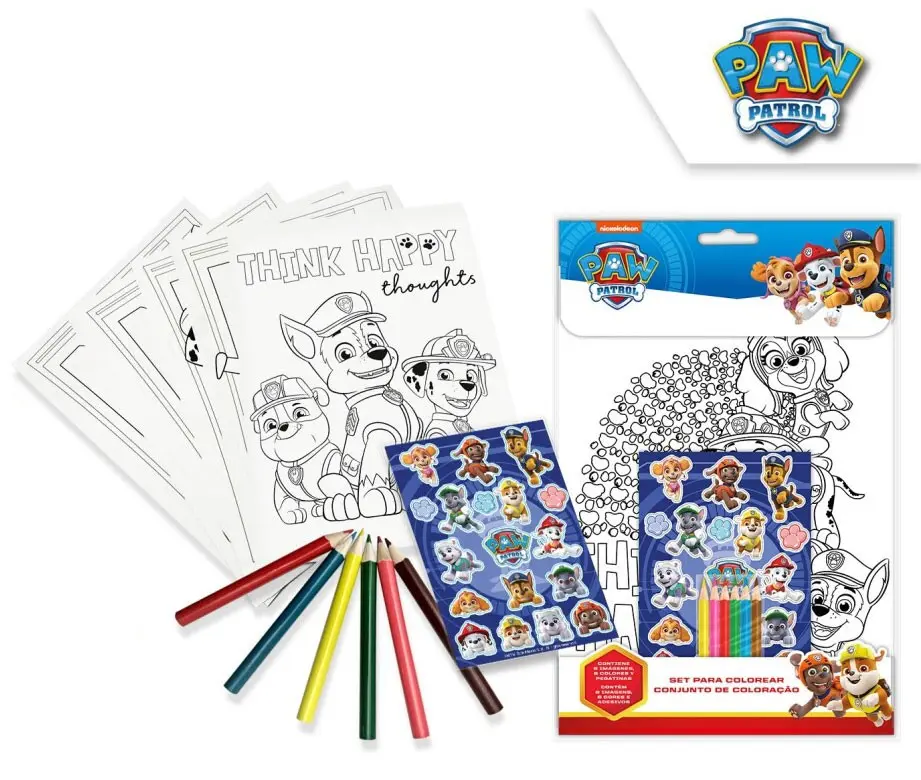 PAW Patrol sada na maľovanie a nálepiek produktová fotografia