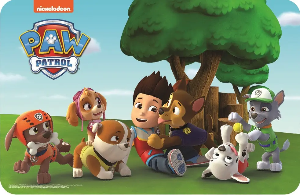 Paw Patrol podložka na stôl 43*28 cm produktová fotografia