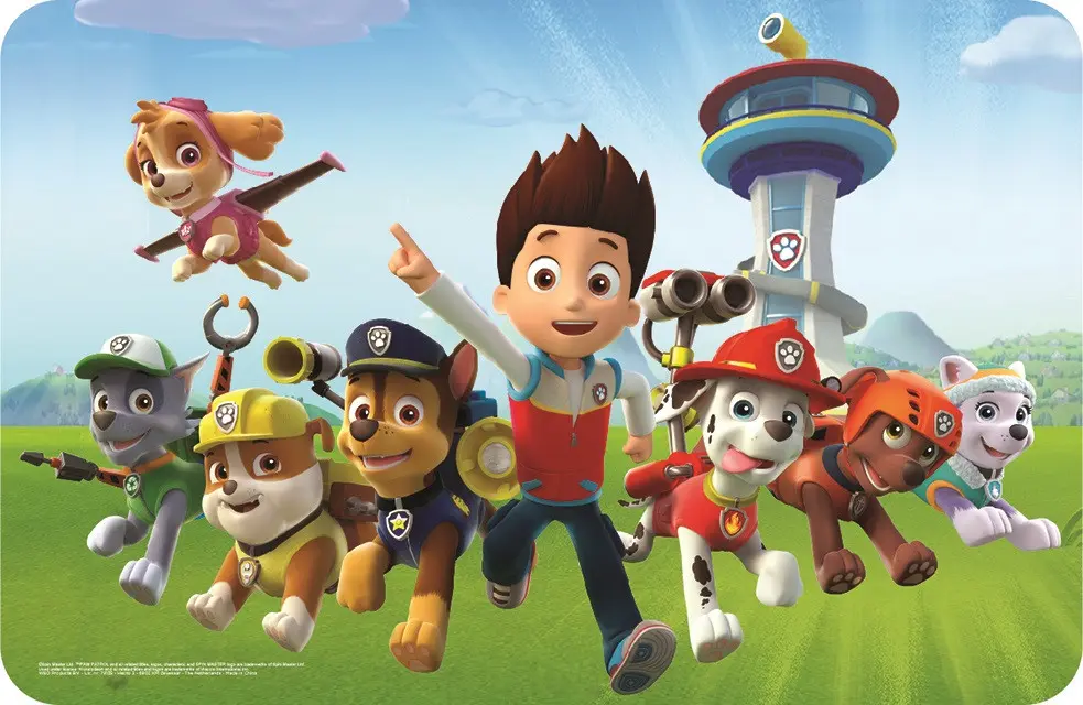 Paw Patrol podložka pod tanier 43*28 cm produktová fotografia