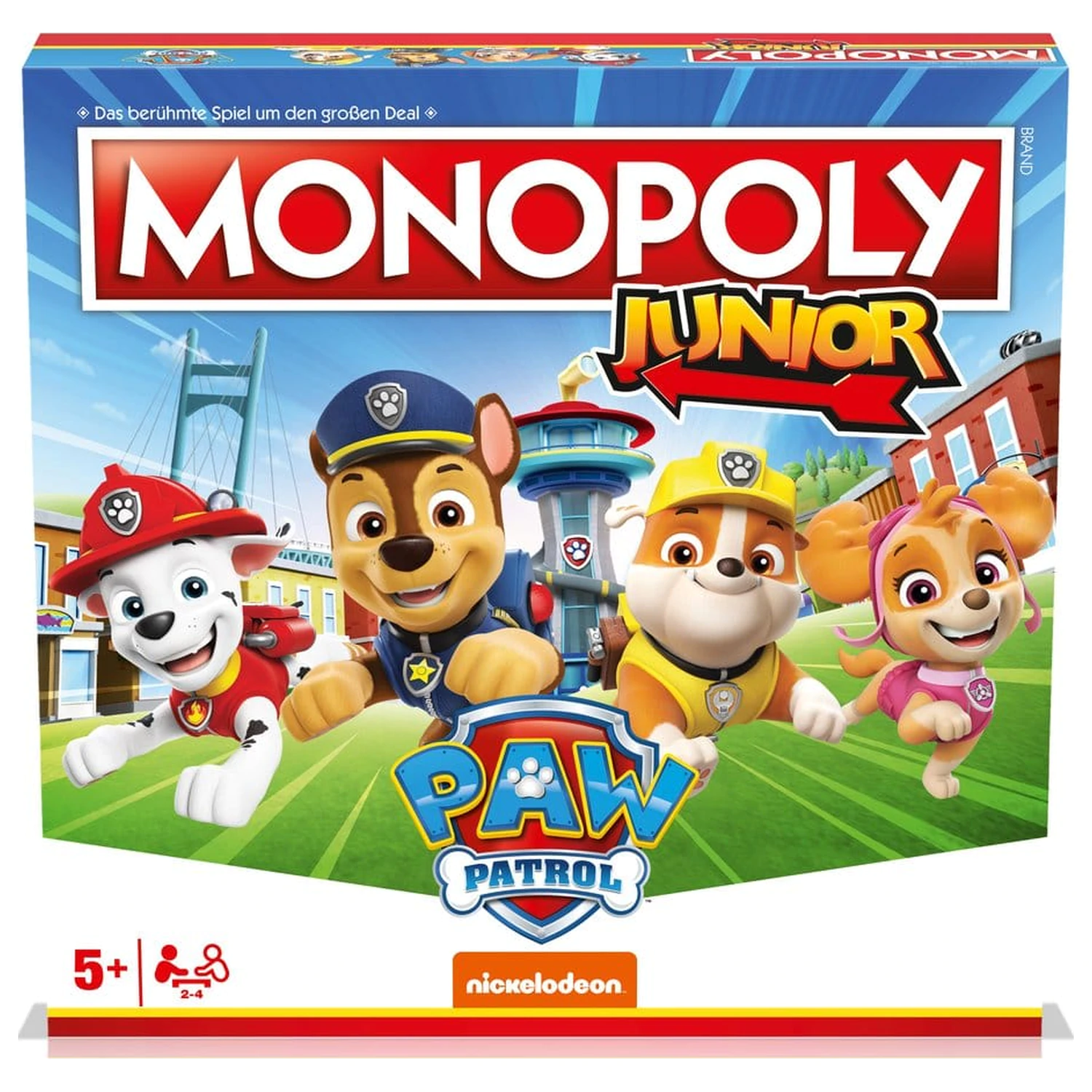 PAW Patrol Dosková hra Monopoly Junior *Nemecká verzia* produktová fotografia
