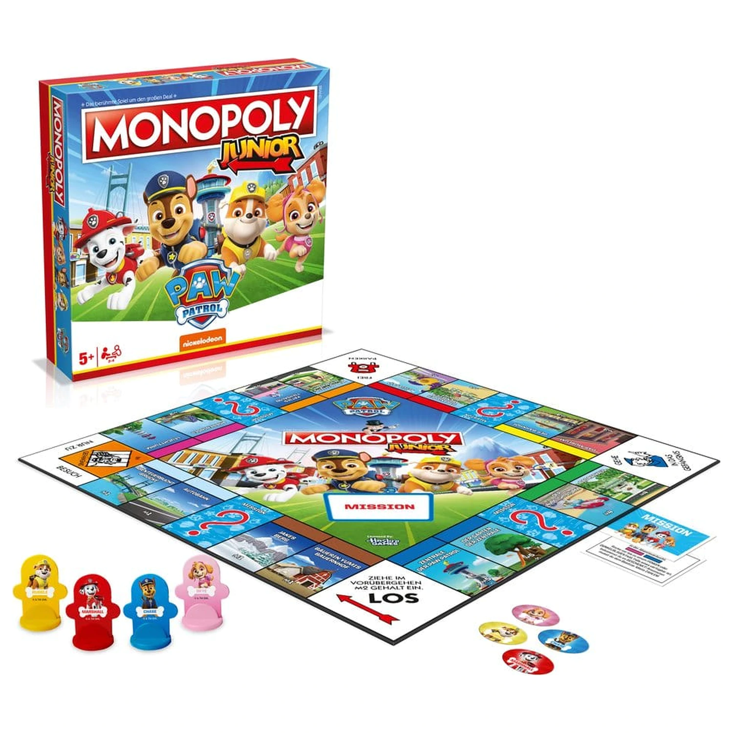 PAW Patrol Dosková hra Monopoly Junior *Nemecká verzia* produktová fotografia