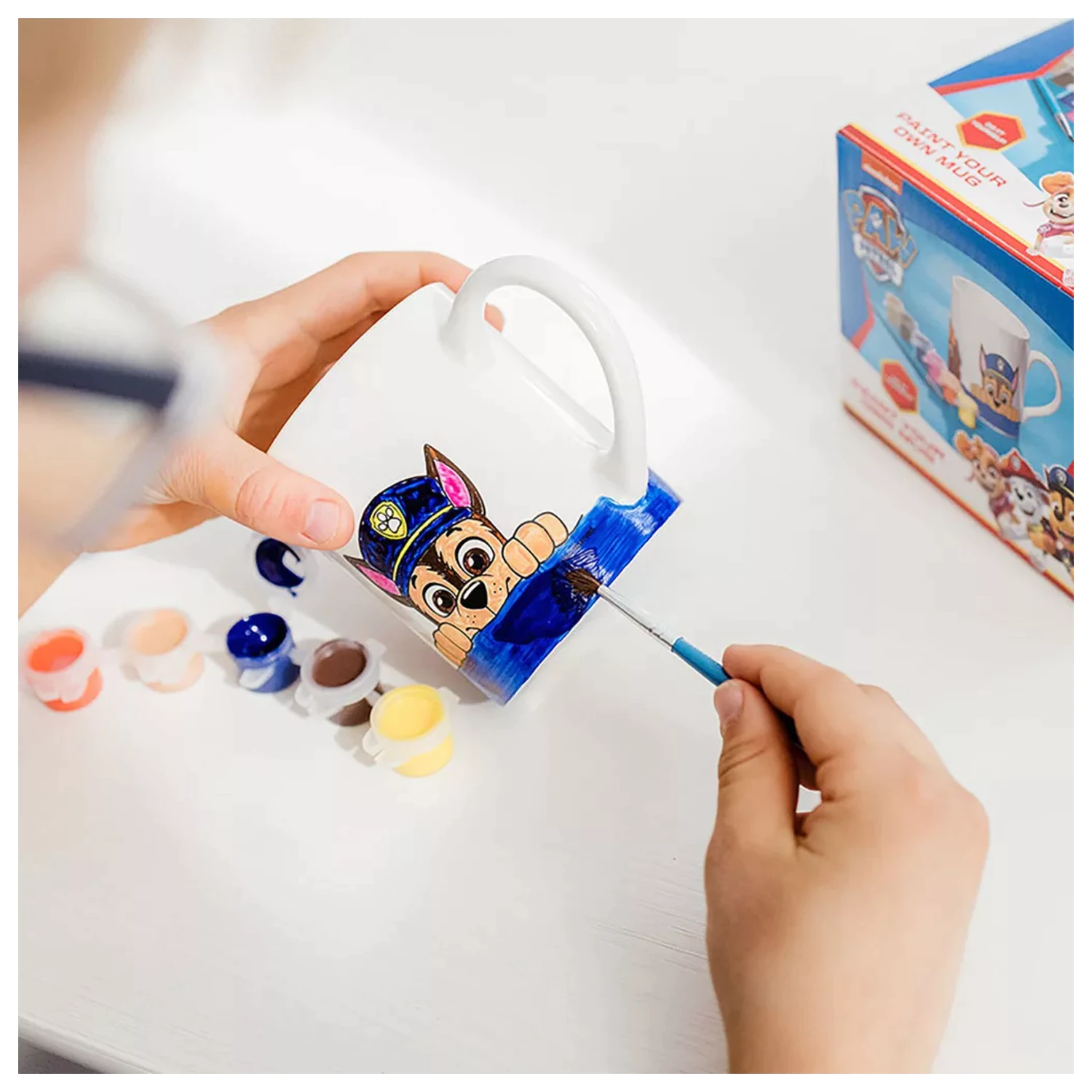 Paw Patrol Team Maľovateľný porcelánový hrnček 235 ml produktová fotografia