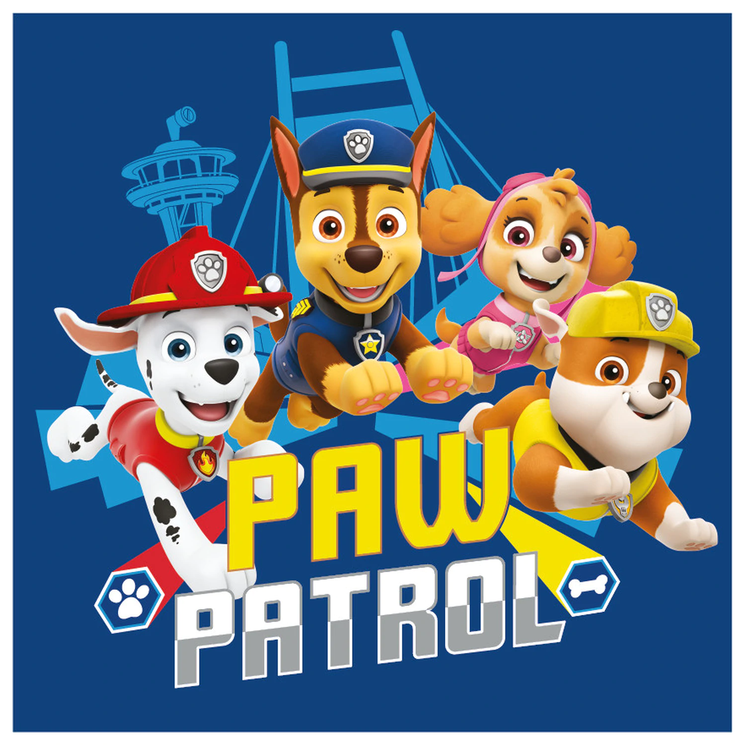 PAW Patrol Team uterák na ruky a tvár, uterák produktová fotografia