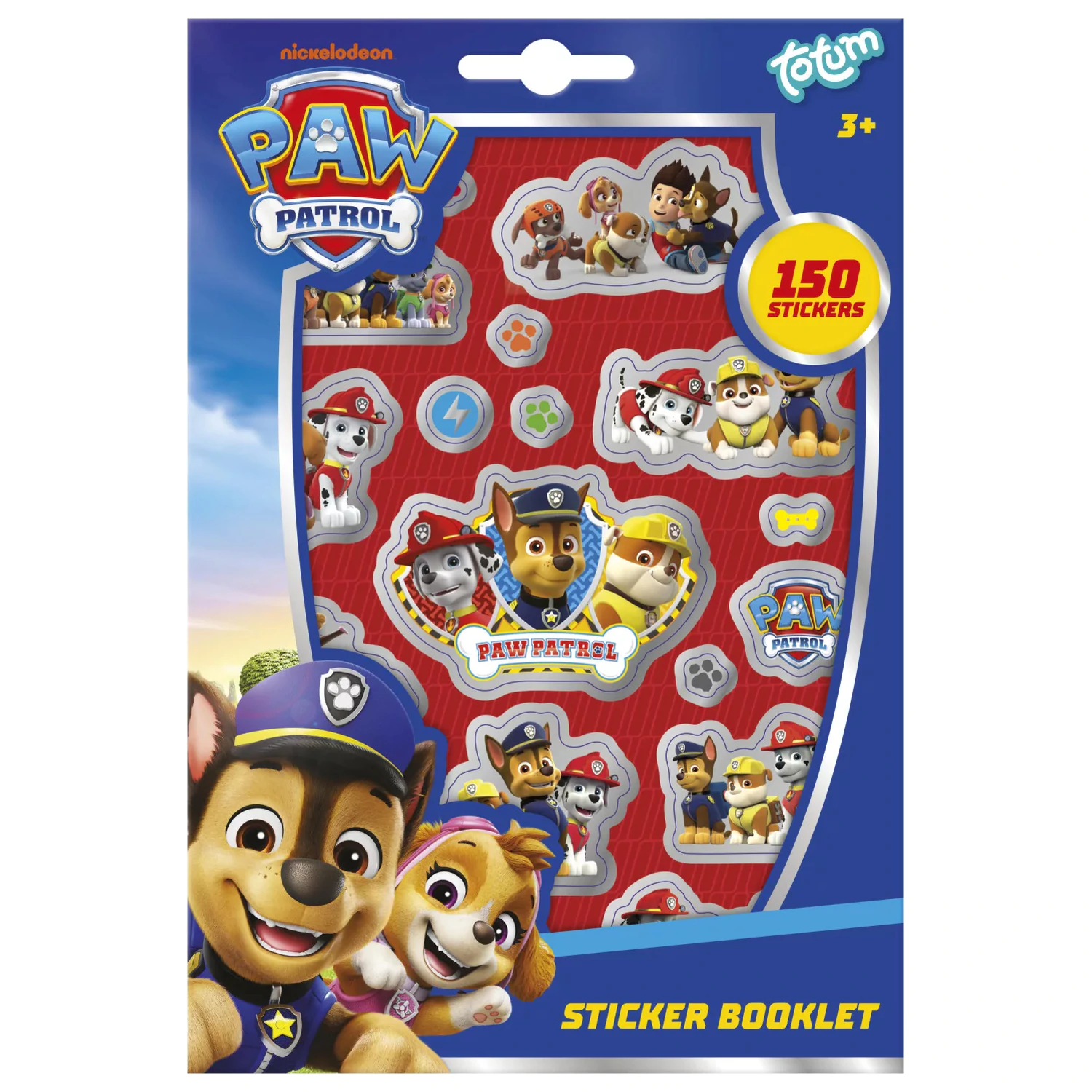 Paw Patrol Team sada nálepiek 4 listy produktová fotografia