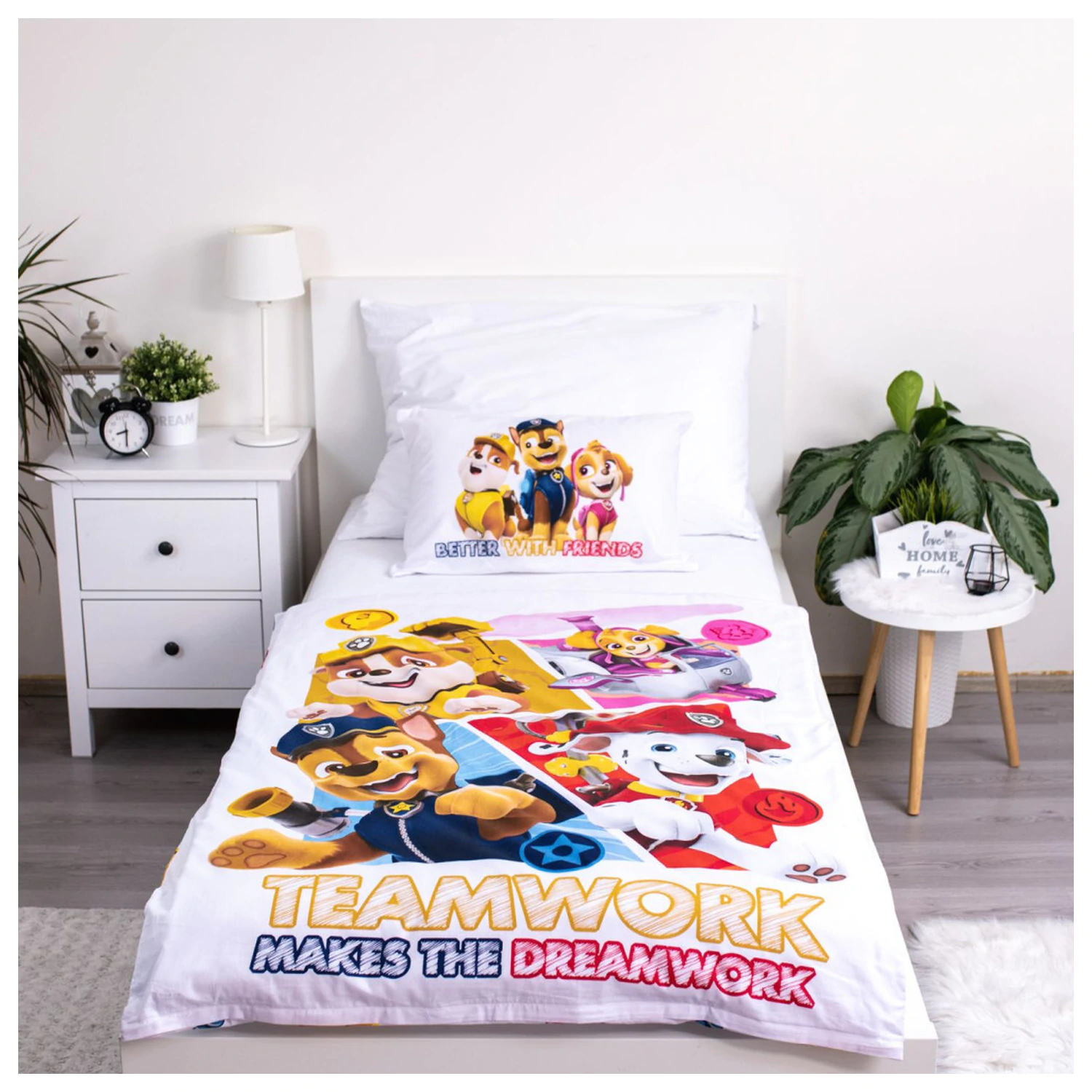 Paw Patrol Teamwork obliečka na perinu pre batoľatá/predškolákov produktová fotografia