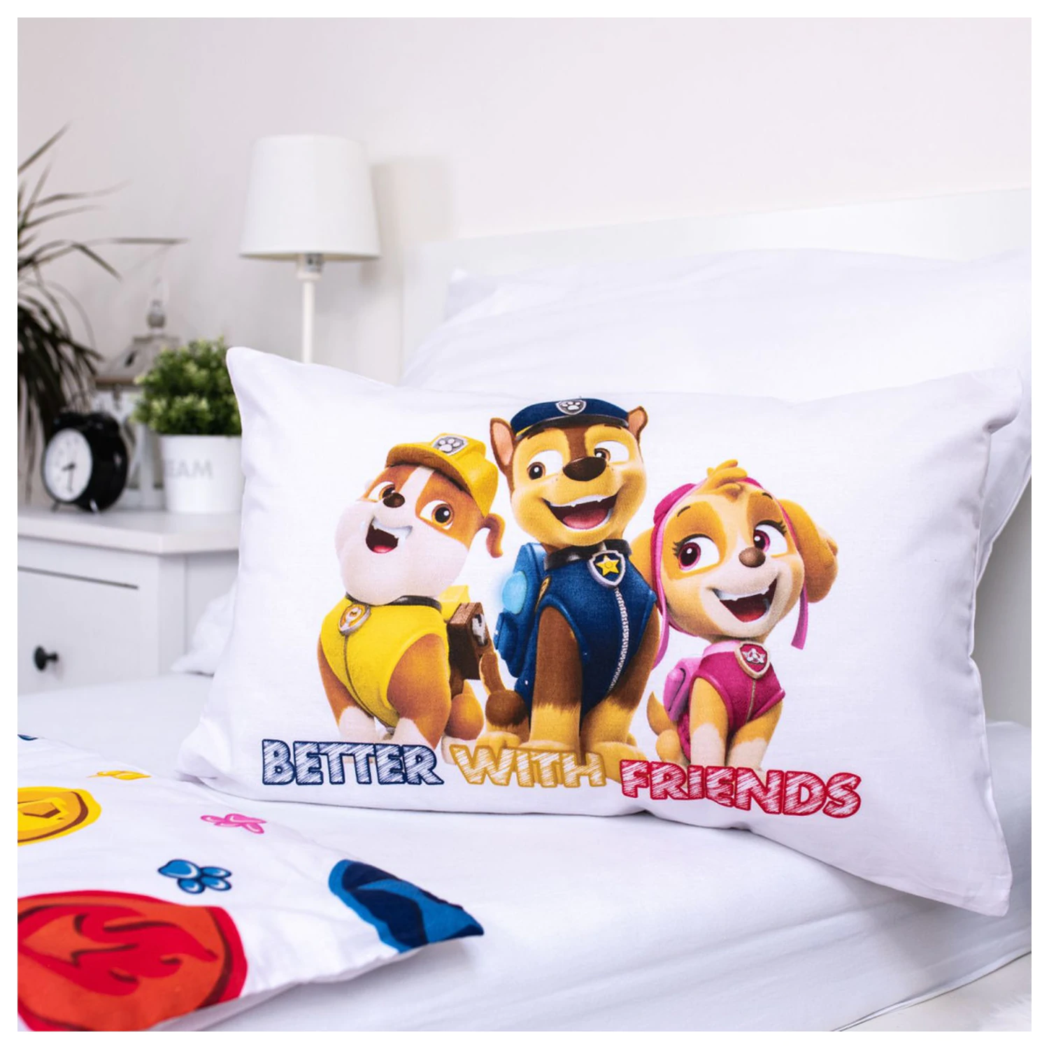 Paw Patrol Teamwork obliečka na perinu pre batoľatá/predškolákov produktová fotografia
