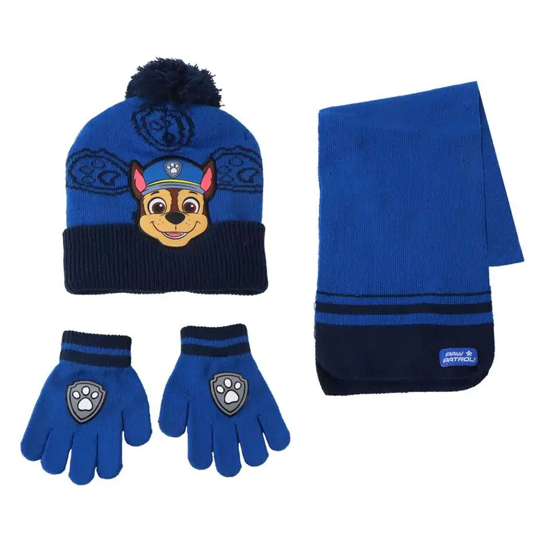 Paw Patrol zimná súprava nákrčník čiapka rukavice produktová fotografia