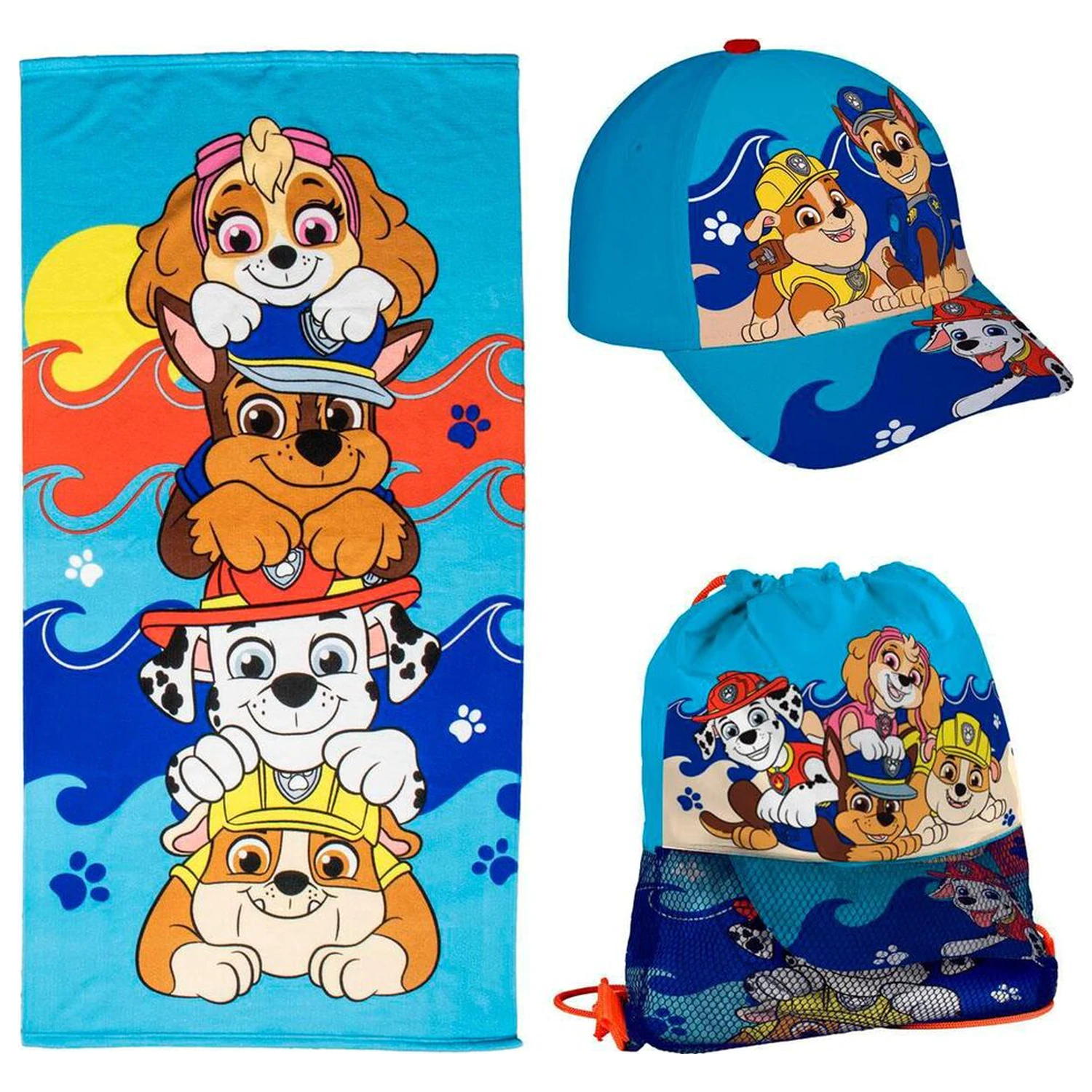 Paw Patrol sada uterák + taška + šiltovka produktová fotografia