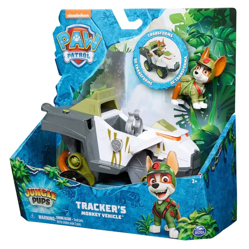 Paw Patrol Tracker Jungle Pups vehicle pack figurky (6 cm) termékfotó