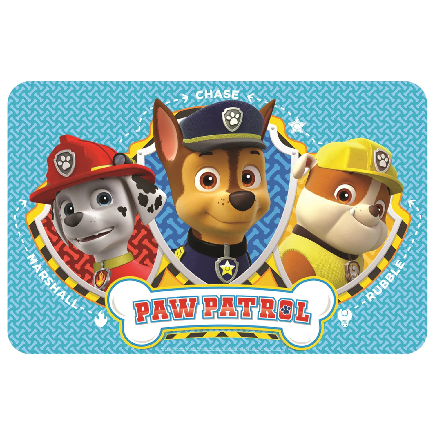 Paw Patrol Trio prestieranie 43x28 cm produktová fotografia