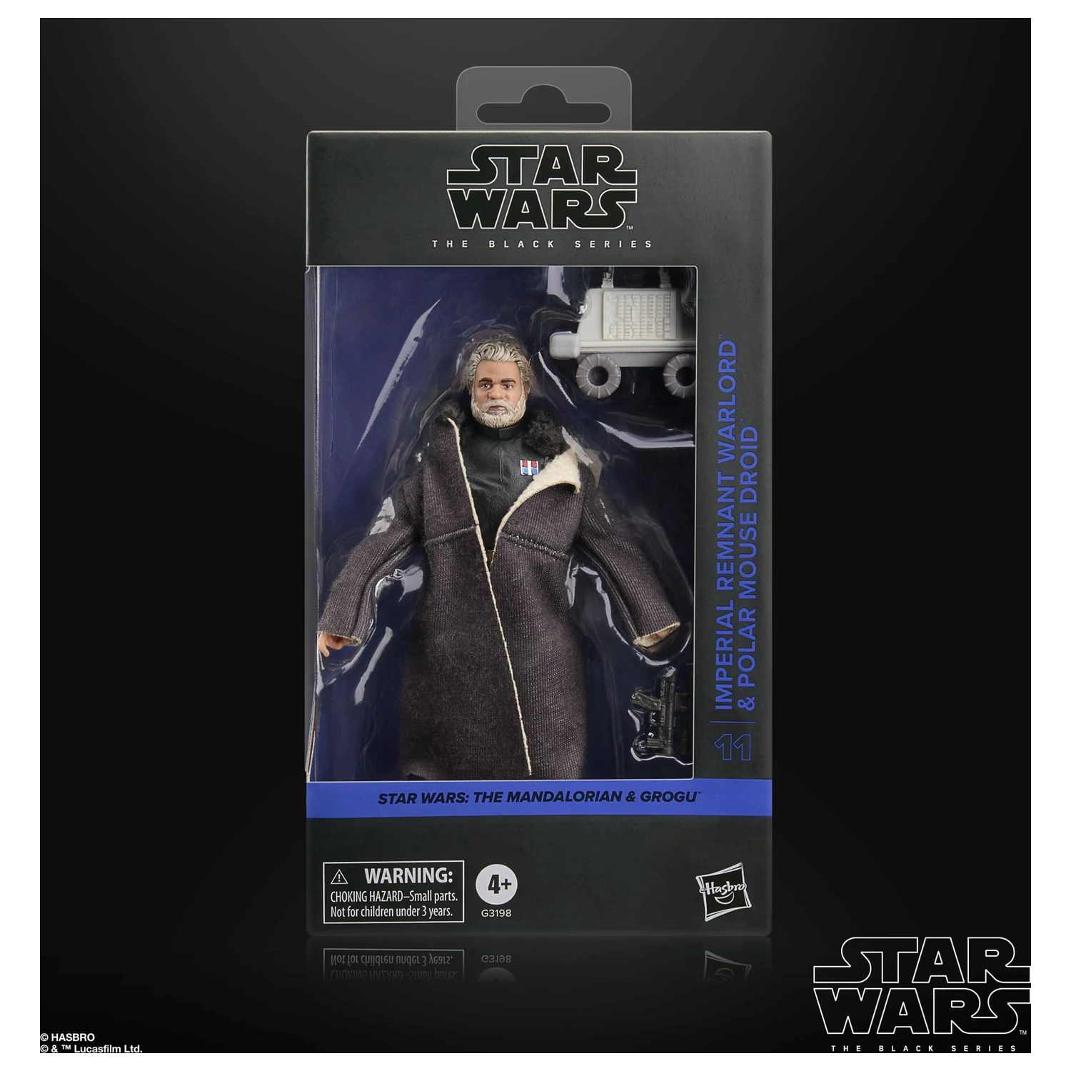 Mandalorian & Grogu Imperial Warlord figúrka Black Series 15cm produktová fotografia