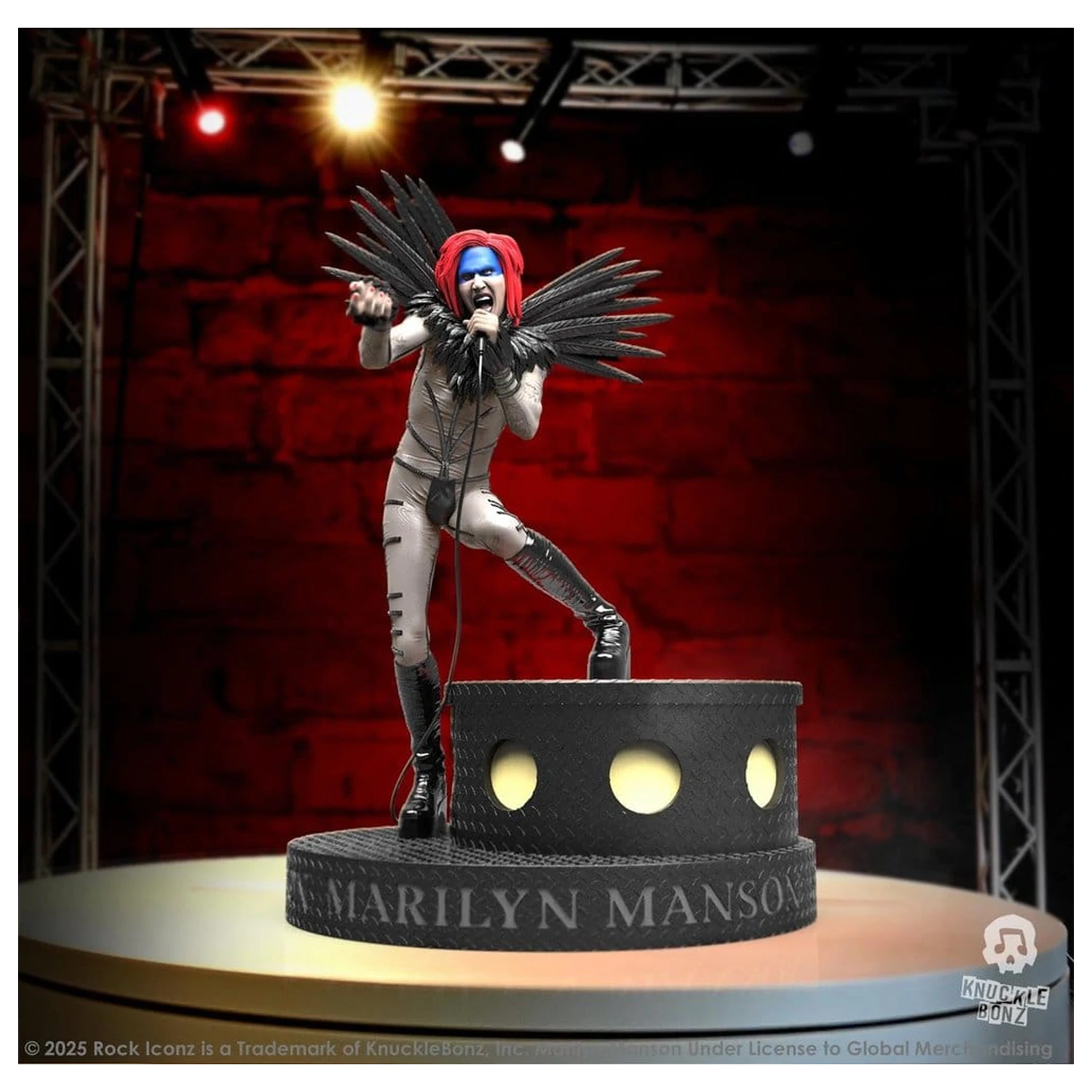Marilyn Manson Rock Iconz Statuette Marilyn Manson II 24 cm produktová fotografia