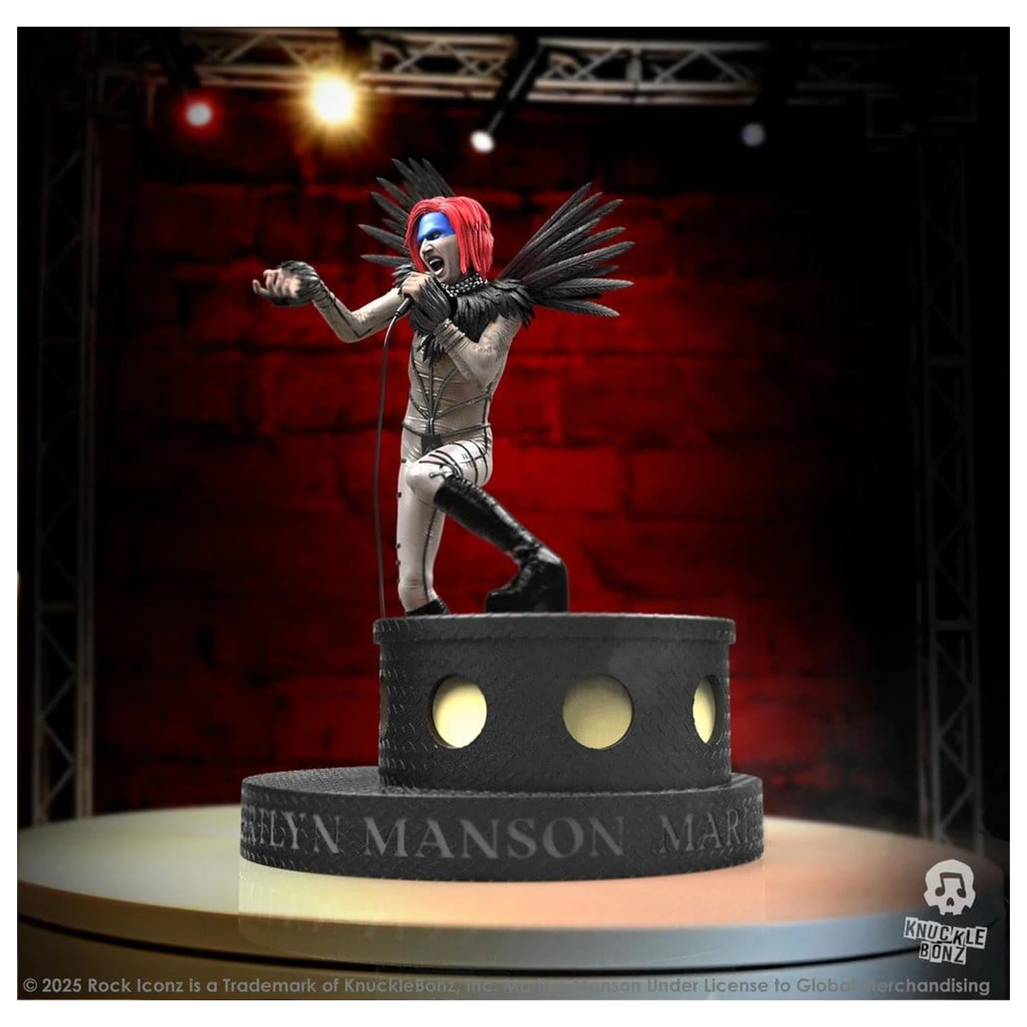 Marilyn Manson Rock Iconz Statuette Marilyn Manson II 24 cm produktová fotografia
