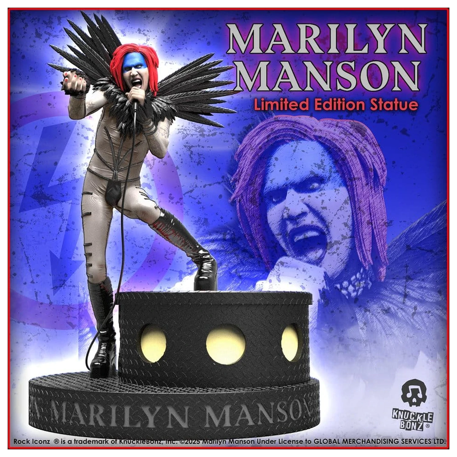 Marilyn Manson Rock Iconz Statuette Marilyn Manson II 24 cm produktová fotografia