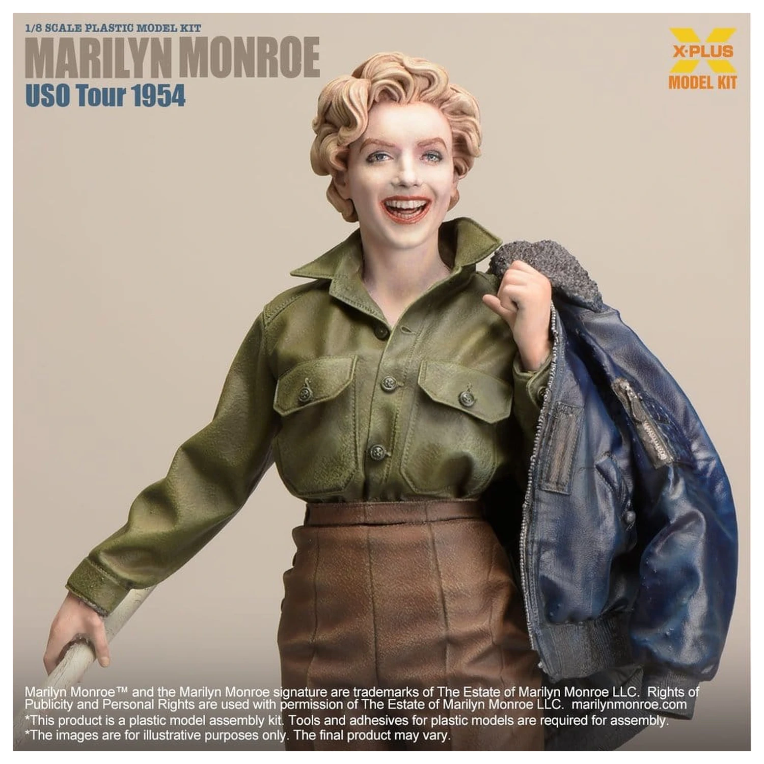 Marilyn Monroe Plastic Model Kit 1/8 (Reprodukcia) 26 cm produktová fotografia