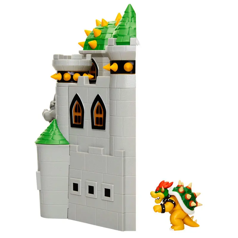 World of Nintendo Super Mario Deluxe Playset Hrad Bowser produktová fotografia