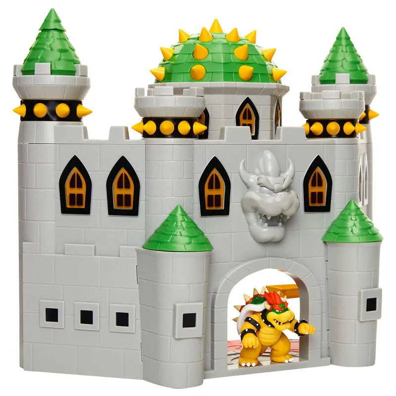 World of Nintendo Super Mario Deluxe Playset Hrad Bowser produktová fotografia