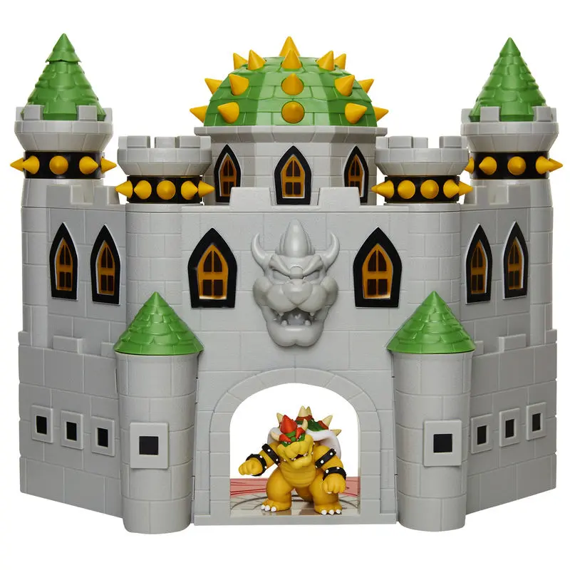 World of Nintendo Super Mario Deluxe Playset Hrad Bowser produktová fotografia