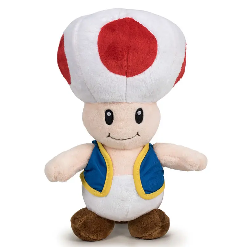 Mario Bros Toad plyšová figúrka 30 cm termékfotó