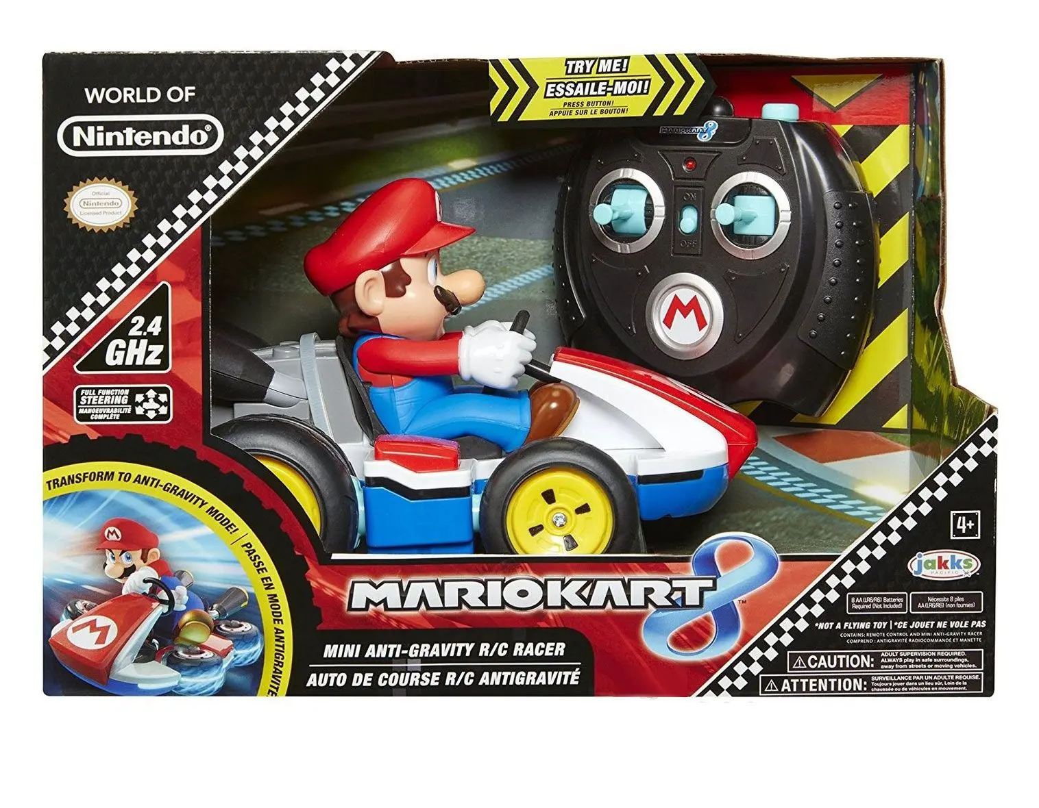Mario Kart 8 RC Auto Mario produktová fotografia