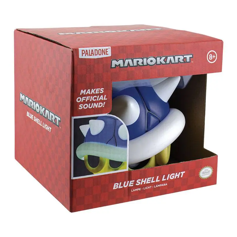 Mario Kart Box Light so zvukom Blue Shell 14 cm produktová fotografia