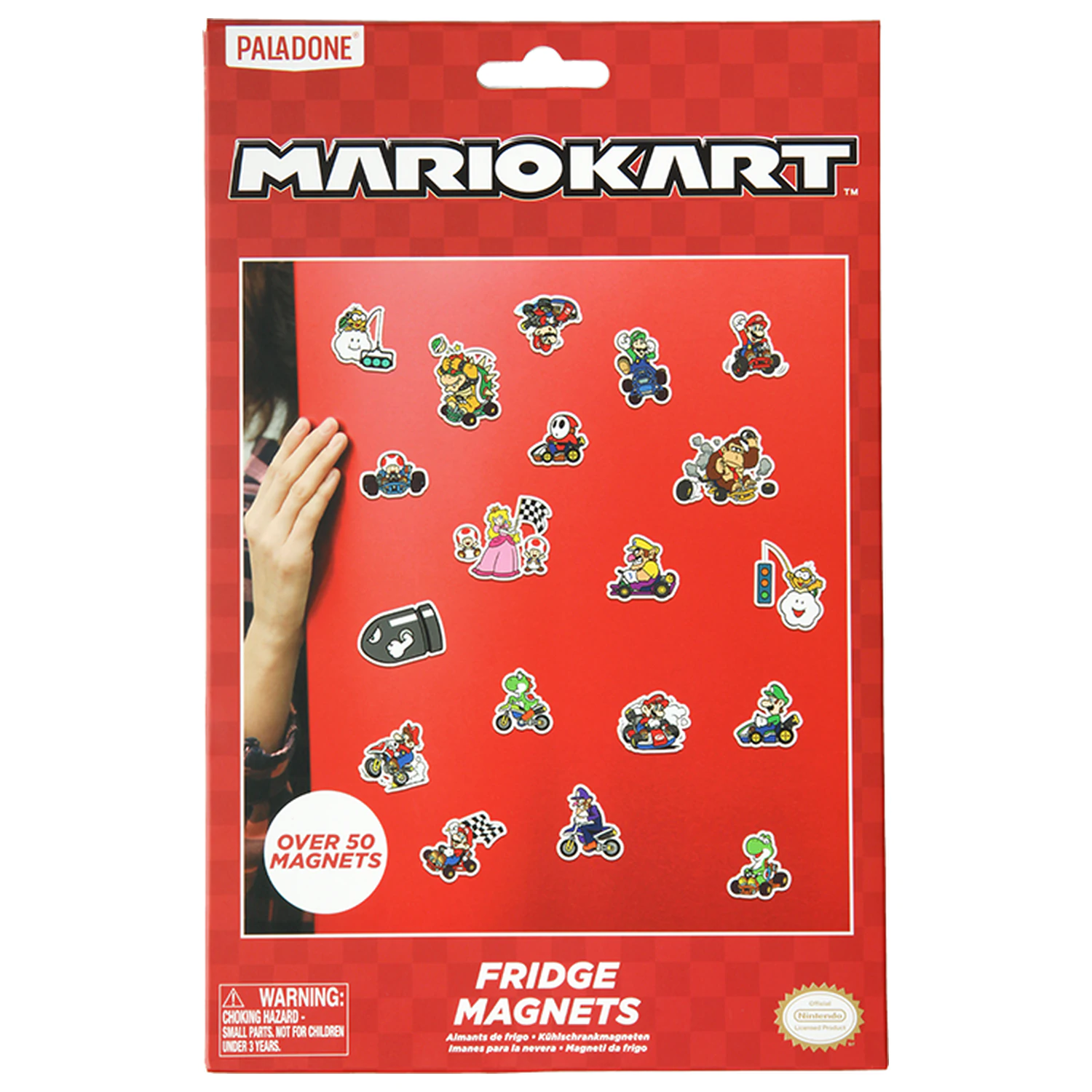 Mario Kart sada magnetov na chladničku produktová fotografia