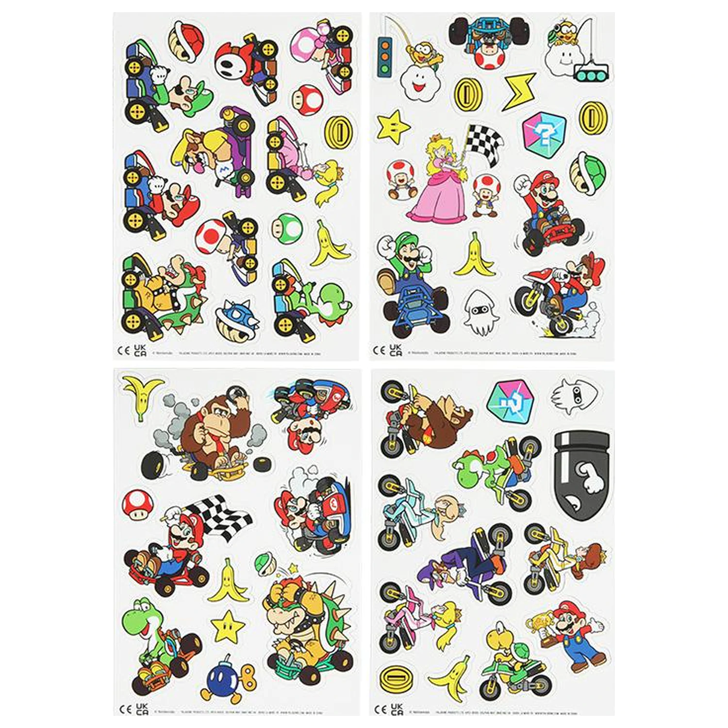 Mario Kart sada magnetov na chladničku produktová fotografia