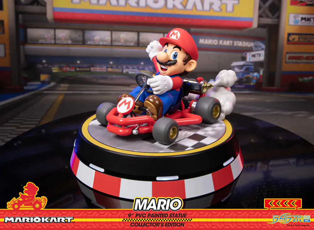 Mario Kart PVC Socha Mario Collector's Edition 22 cm produktová fotografia