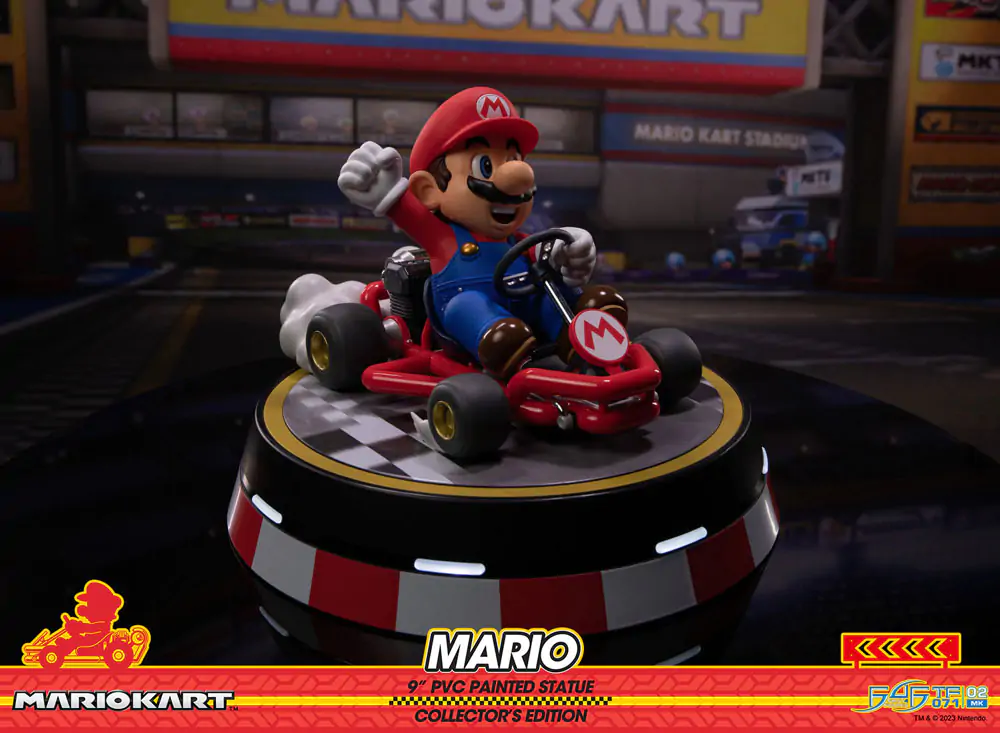 Mario Kart PVC Socha Mario Collector's Edition 22 cm produktová fotografia