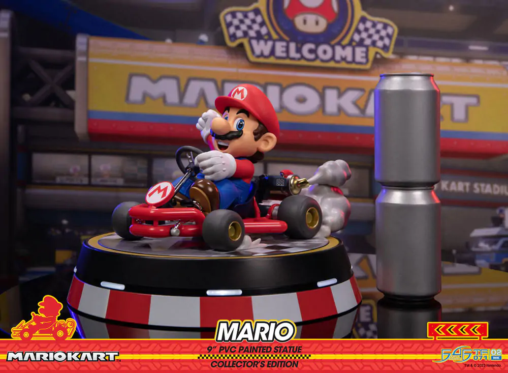 Mario Kart PVC Socha Mario Collector's Edition 22 cm produktová fotografia