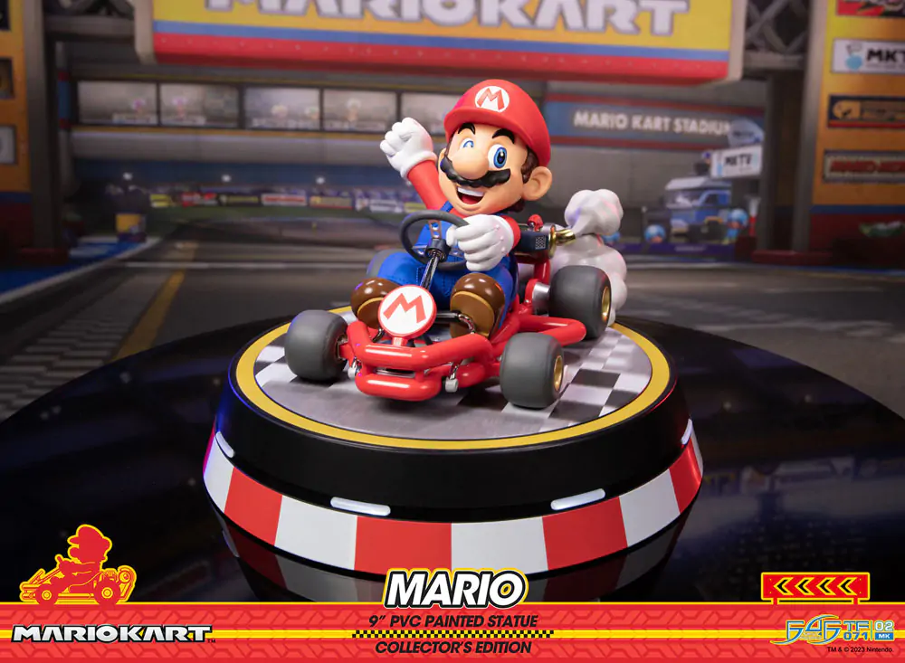 Mario Kart PVC Socha Mario Collector's Edition 22 cm produktová fotografia