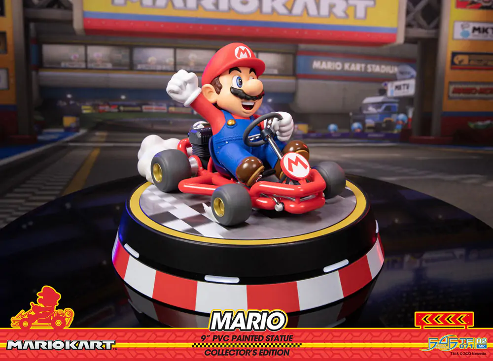 Mario Kart PVC Socha Mario Collector's Edition 22 cm produktová fotografia