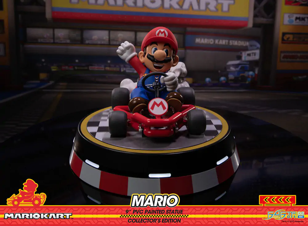 Mario Kart PVC Socha Mario Collector's Edition 22 cm produktová fotografia