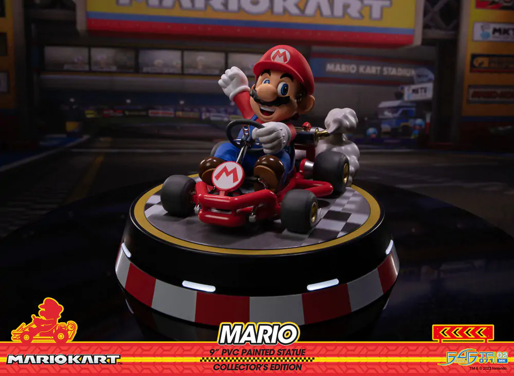 Mario Kart PVC Socha Mario Collector's Edition 22 cm produktová fotografia